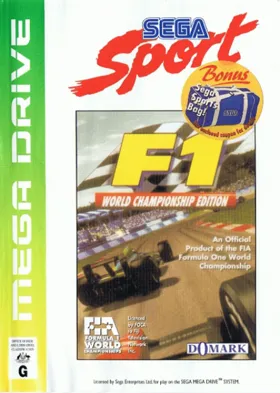 F1 - World Championship Edition (Europe) (Beta 1) box cover front